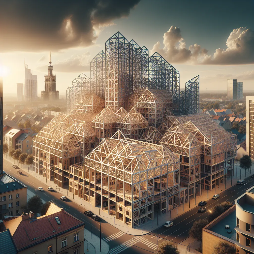 Prefabrykowane wiązary dachowe Katowice – nowoczesny wybór od Aldach